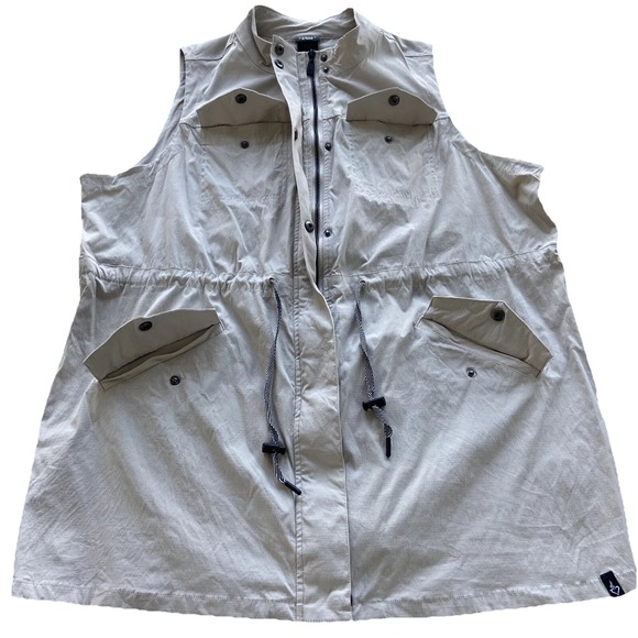 torrid Jackets & Blazers - Torrid Vest Womens 3X Happy Camper Ripstop Anorak Outdoor Hiking Gorpcore Active